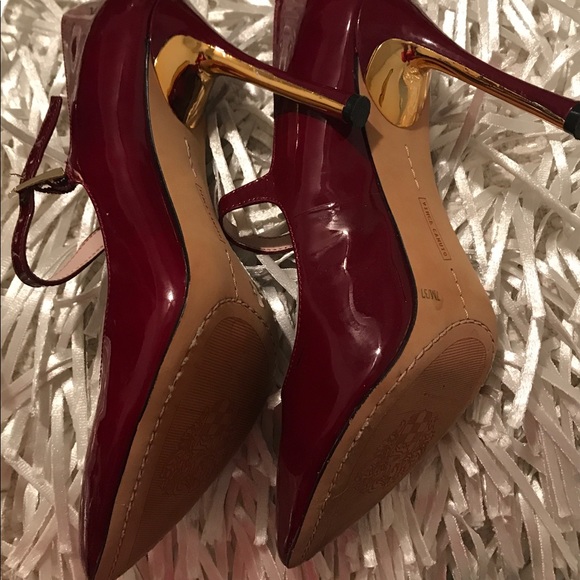 Vince Camuto Caella Patent  Mary Jane Pumps Size 7 - Picture 8 of 9